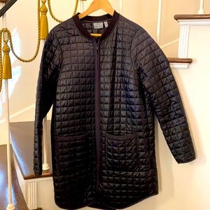 Athleta quilted coat, size M
